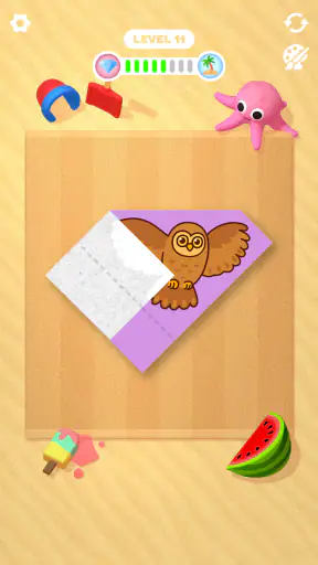 Paper Fold: gra logiczna screenshot