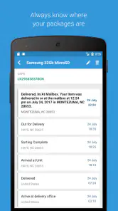 Parcels: Track Online Orders screenshot