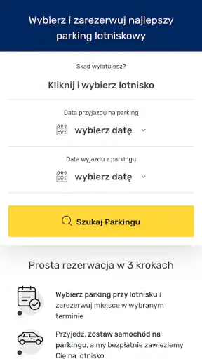 Parkingi Lotniskowe screenshot
