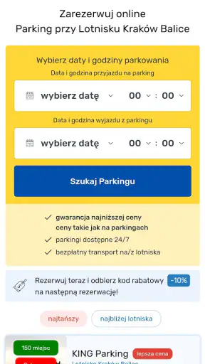 Parkingi Lotniskowe screenshot