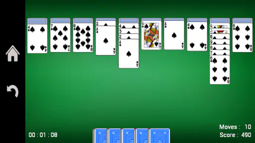 Pasjans Pająk screenshot
