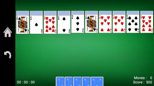 Pasjans Pająk screenshot