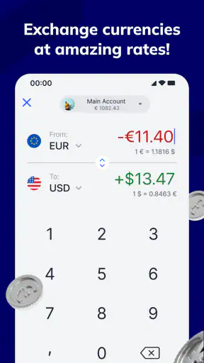 Paysera Mobilna portmonetka screenshot