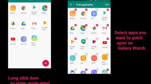 Phone Launcher Wear OS screenshot