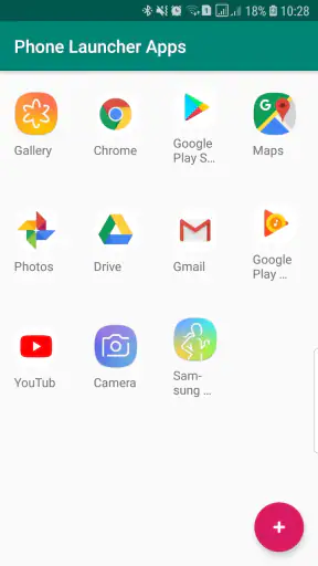 Phone Launcher Wear OS screenshot