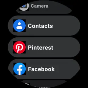 Phone Launcher Wear OS screenshot