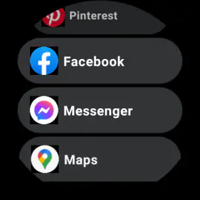 Phone Launcher Wear OS screenshot