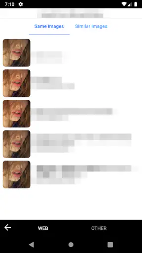Photo Sherlock Search by photo screenshot