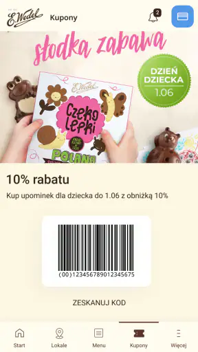 Pijalnie Czekolady E.Wedel screenshot