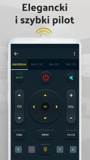 Pilot do Telewizora uniwersaly screenshot