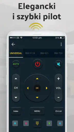Pilot do Telewizora uniwersaly screenshot