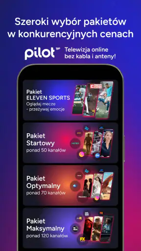 Pilot WP - telewizja online screenshot