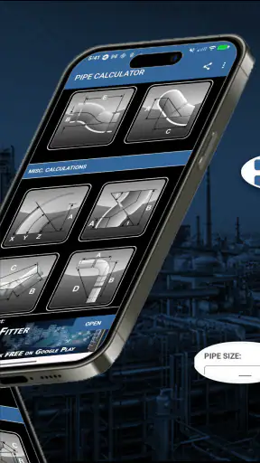 Pipe Fitter Calculator screenshot