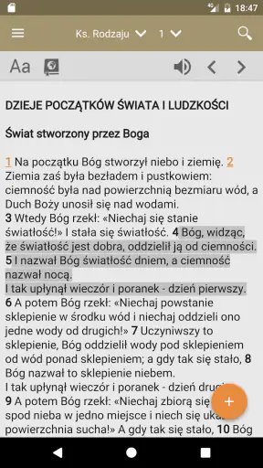 Pismo Święte screenshot