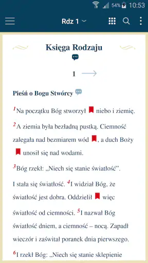 Pismo Święte z komentarzem screenshot