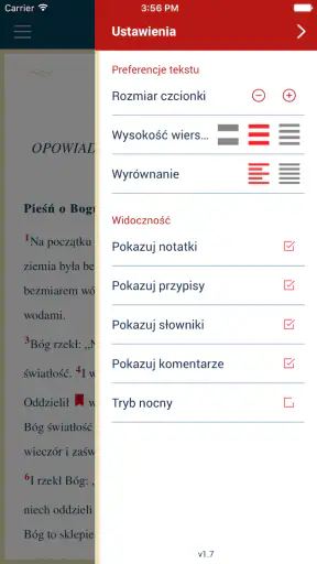 Pismo Święte z komentarzem screenshot
