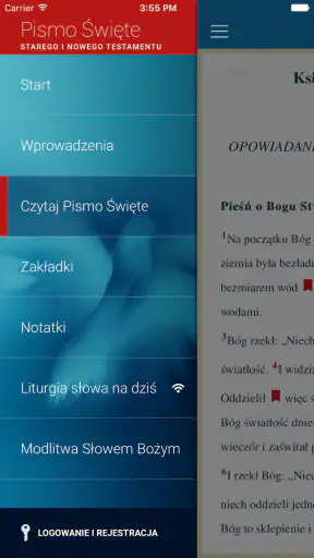 Pismo Święte z komentarzem screenshot