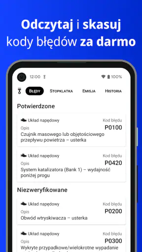 Piston - skaner OBD2 & ELM327 screenshot