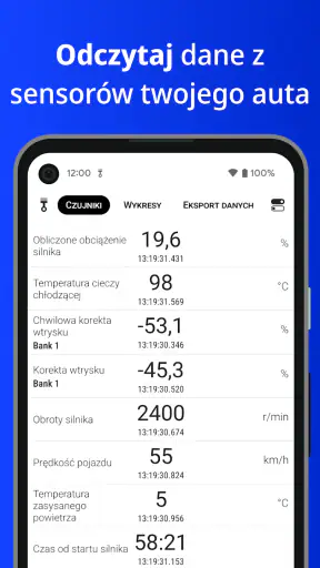 Piston - skaner OBD2 & ELM327 screenshot