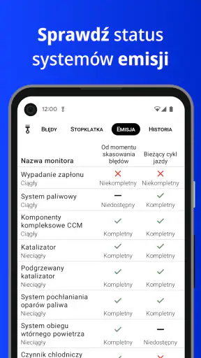 Piston - skaner OBD2 & ELM327 screenshot