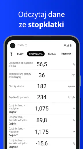 Piston - skaner OBD2 & ELM327 screenshot