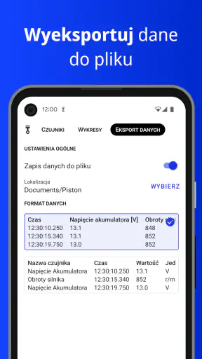 Piston - skaner OBD2 & ELM327 screenshot