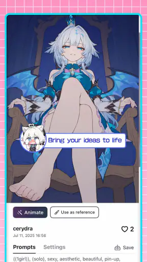 PixAI: Generator Anime AI screenshot