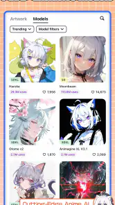 PixAI: Generator Anime AI screenshot