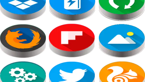 Pixel Pie 3D - Icon Pack screenshot