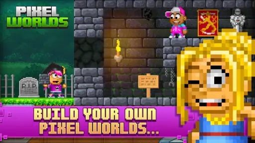 Pixel Worlds: MMO Sandbox screenshot