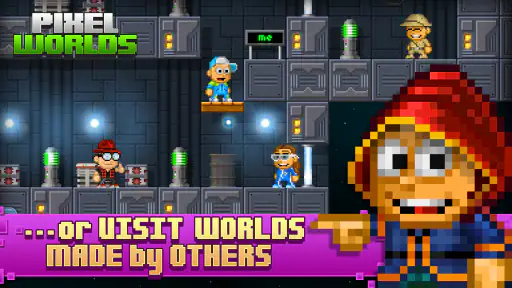 Pixel Worlds: MMO Sandbox screenshot