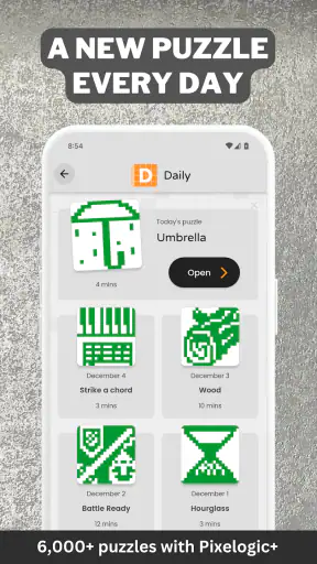 Pixelogic - Daily Nonograms screenshot