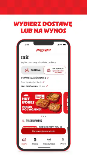 Pizza Hut Polska screenshot