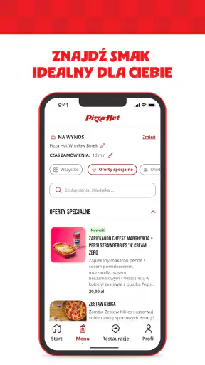 Pizza Hut Polska screenshot