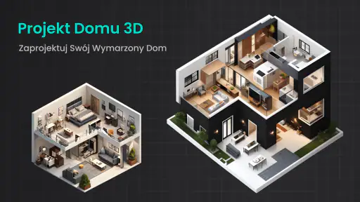 Plan domu rysowanie 2D screenshot