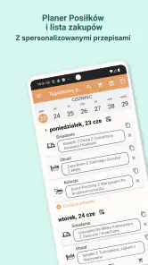 Planer Posiłków -Lista Zakupów screenshot