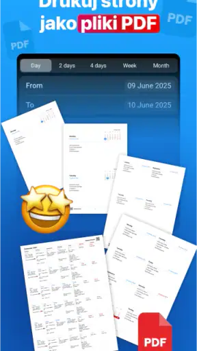 Planer tygodniowy - Dziennik screenshot