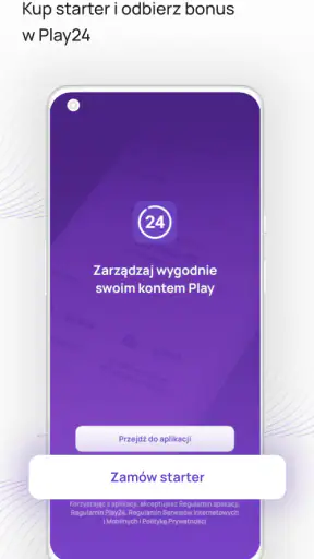 Play24: zarządzaj swoim kontem screenshot