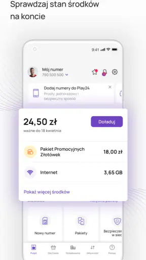 Play24: zarządzaj swoim kontem screenshot