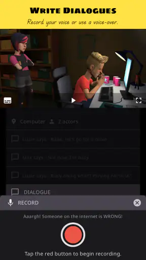 Plotagon Studio screenshot