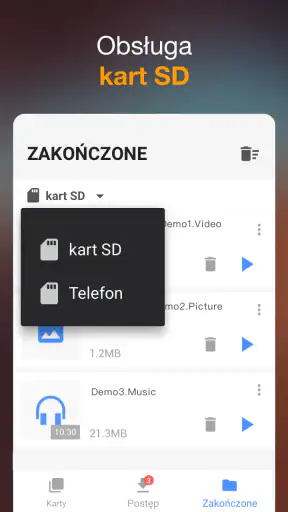 Pobieranie wideo screenshot