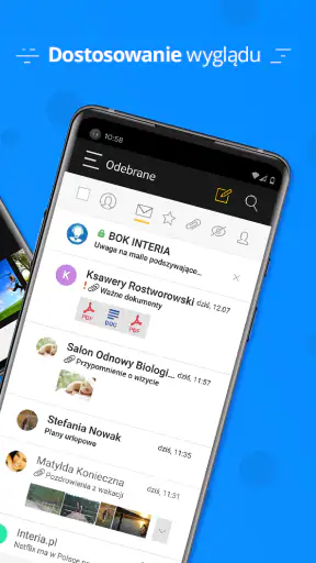 Poczta Interia screenshot