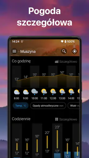 Pogoda i widget - Weawow screenshot