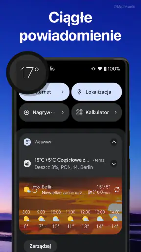 Pogoda i widget - Weawow screenshot