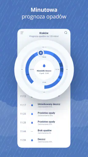 Pogoda Interia-pogoda, radar screenshot