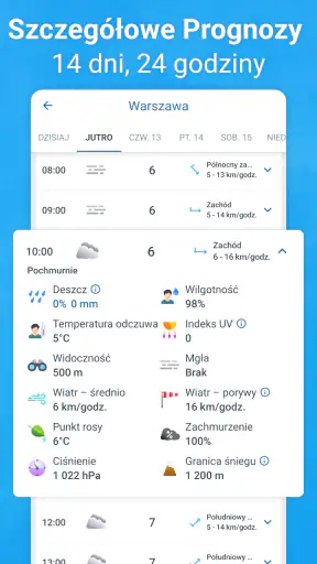 Pogoda na 14 dni - Meteored screenshot