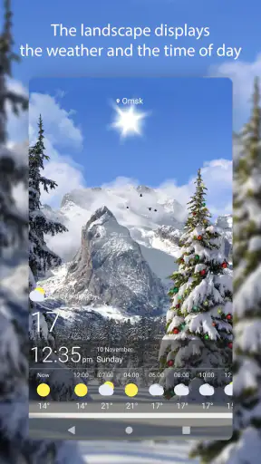 Pogoda na żywo Tapety screenshot