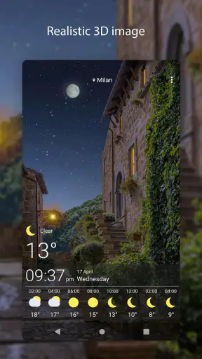 Pogoda na żywo Tapety screenshot