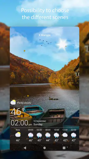 Pogoda na żywo Tapety screenshot