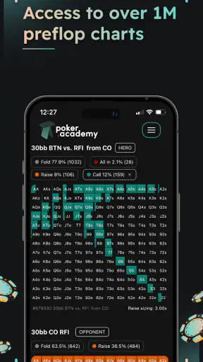 Poker Academy: Learn GTO Poker screenshot